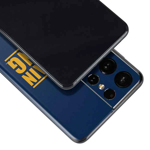 West Virginia University Yellow Galaxy S21 Ultra 5G Skin